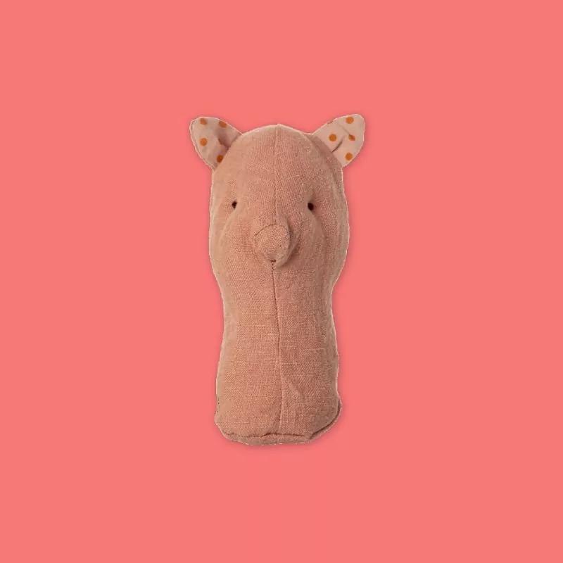 MAILEG Lullaby Friends Pig Rattle