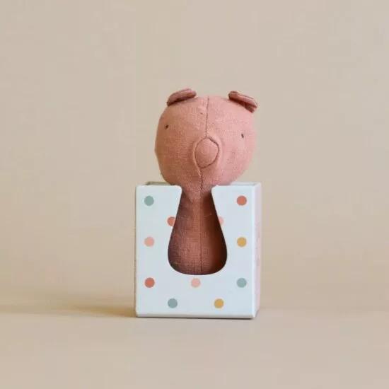 MAILEG Lullaby Friends Pig Rattle