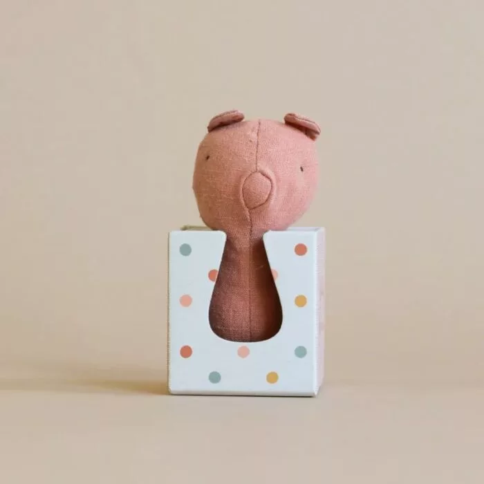 MAILEG Lullaby Friends Pig Rattle