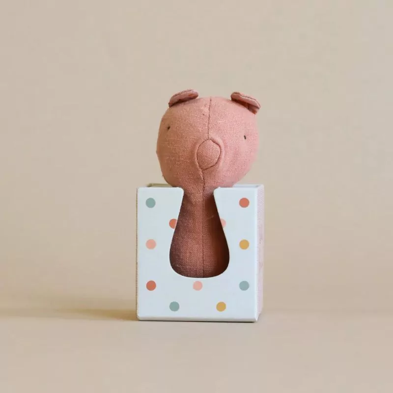 MAILEG Lullaby Friends Pig Rattle