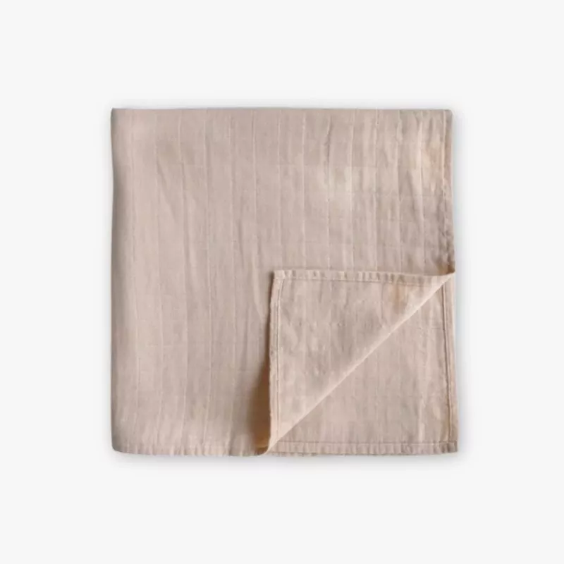 MUSHIE Swaddle (Blush)