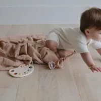MUSHIE Swaddle (Blush)