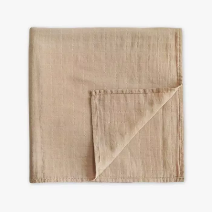 MUSHIE Swaddle (Pale Taupe)