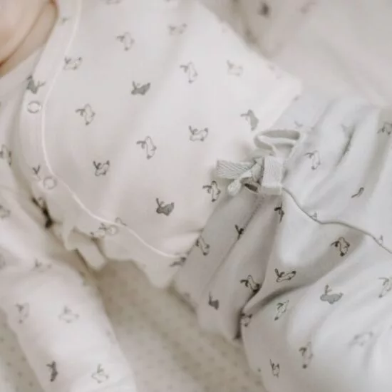 PEHR Kimono 3-Piece Set (Hatchling Bunny)