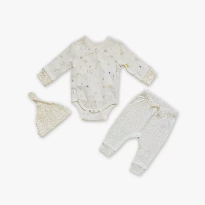 PEHR Kimono 3-Piece Set (Magical Safari)
