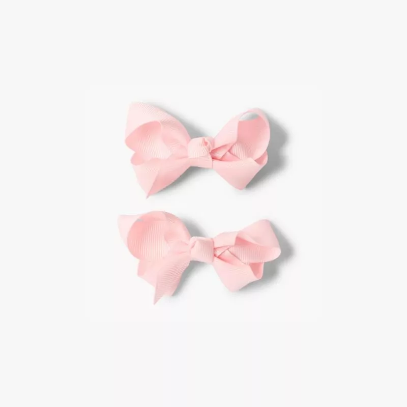SNUGGLE HUNNY Clip Bow (Small Piggy Tail Pair, Pink)