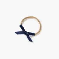 SNUGGLE HUNNY Velvet Baby Headband (Moonlight Blue)
