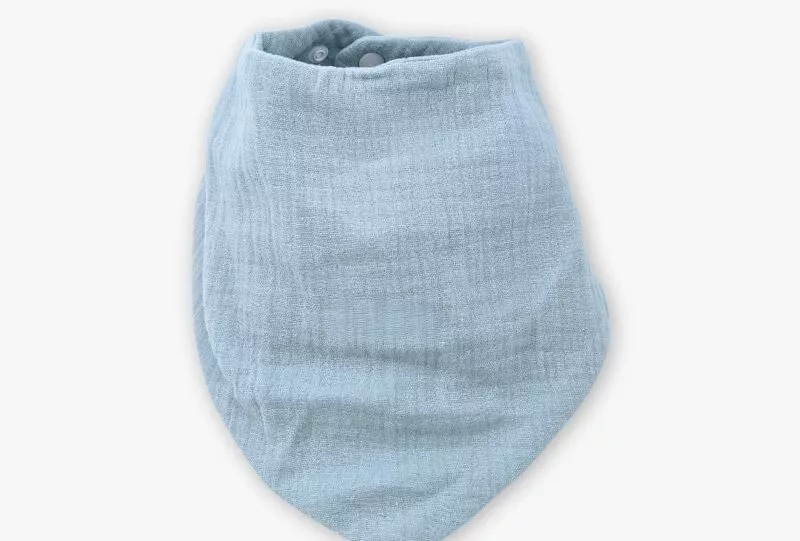 Baby Bib (Dusty Blue)