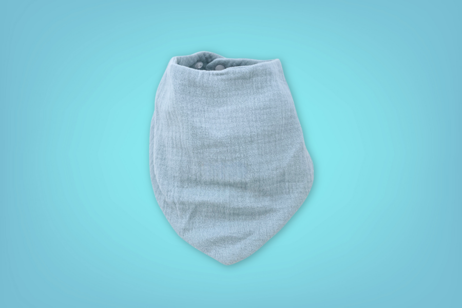 Baby Bib (Dusty Blue)