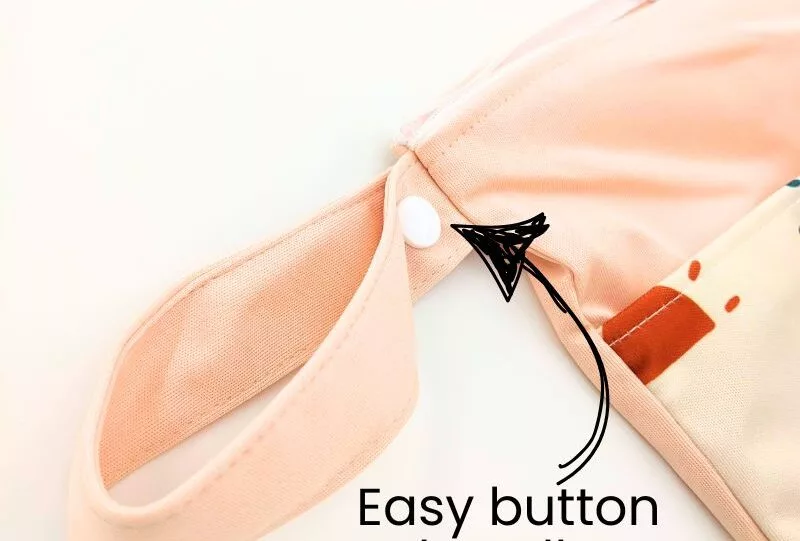Wet Bags Button and Handle