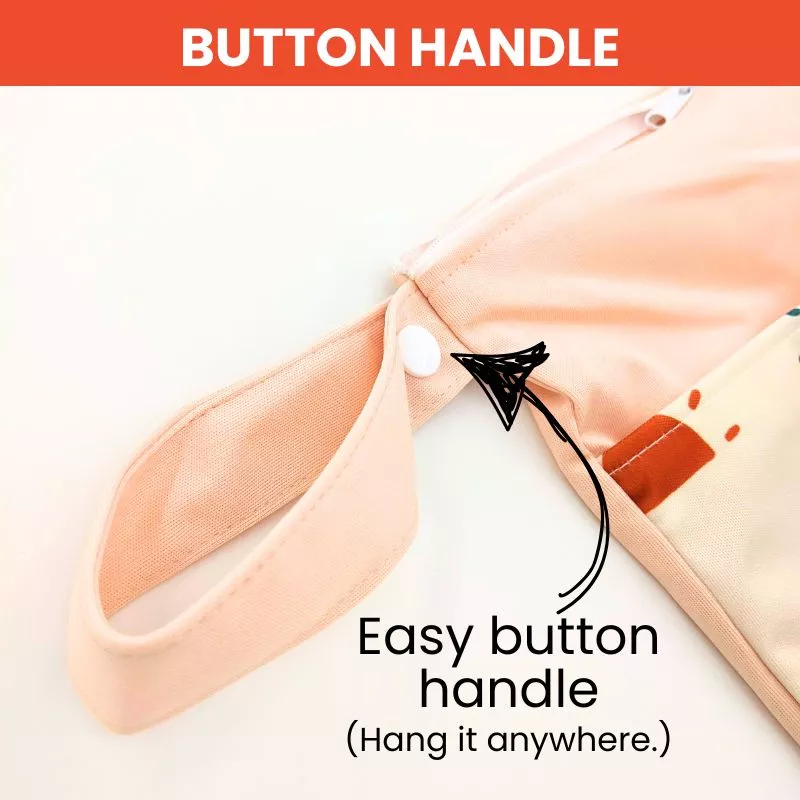 Wet Bags Button and Handle