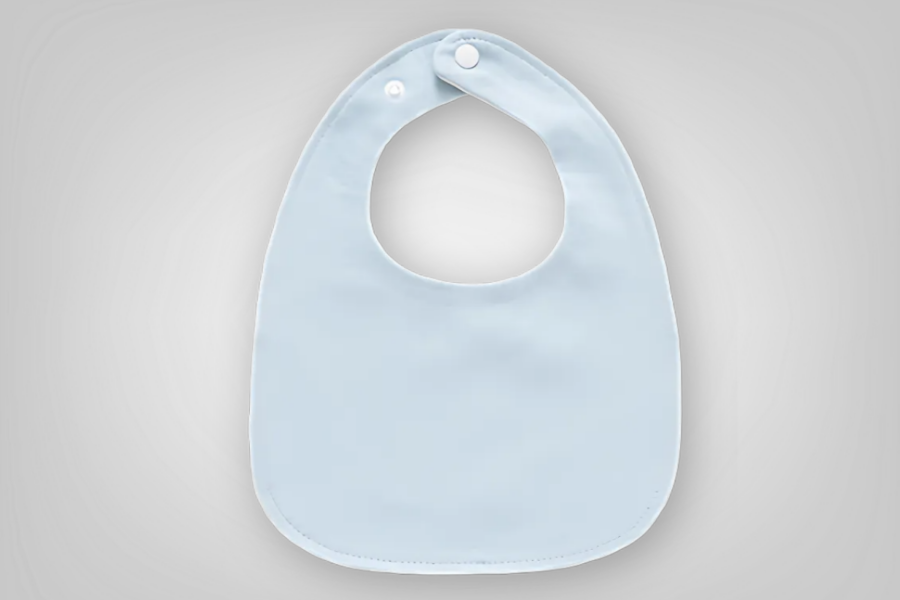 Baby Bib (Light Blue)