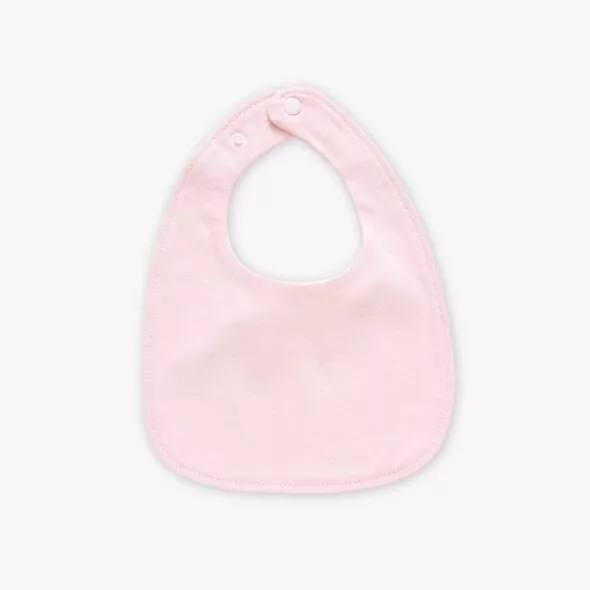 Baby Bib (Light Pink)