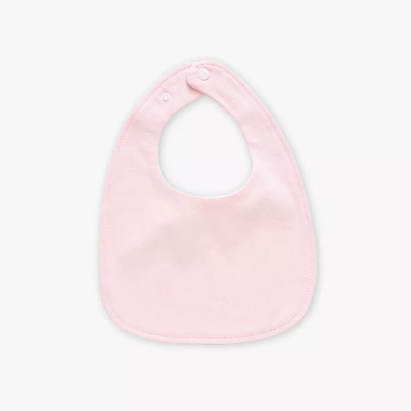 Baby Bib (Light Pink)
