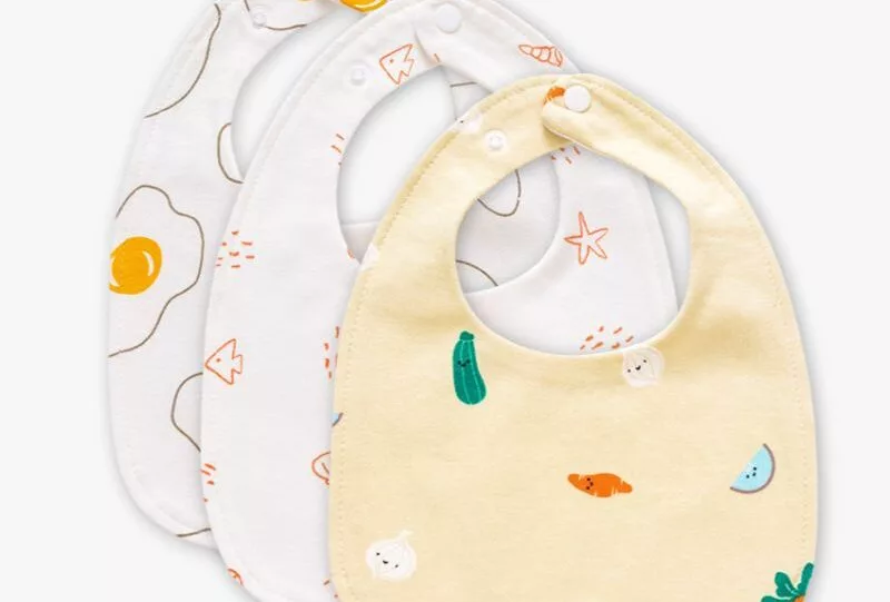 Seaside Brunch Baby Bibs Set