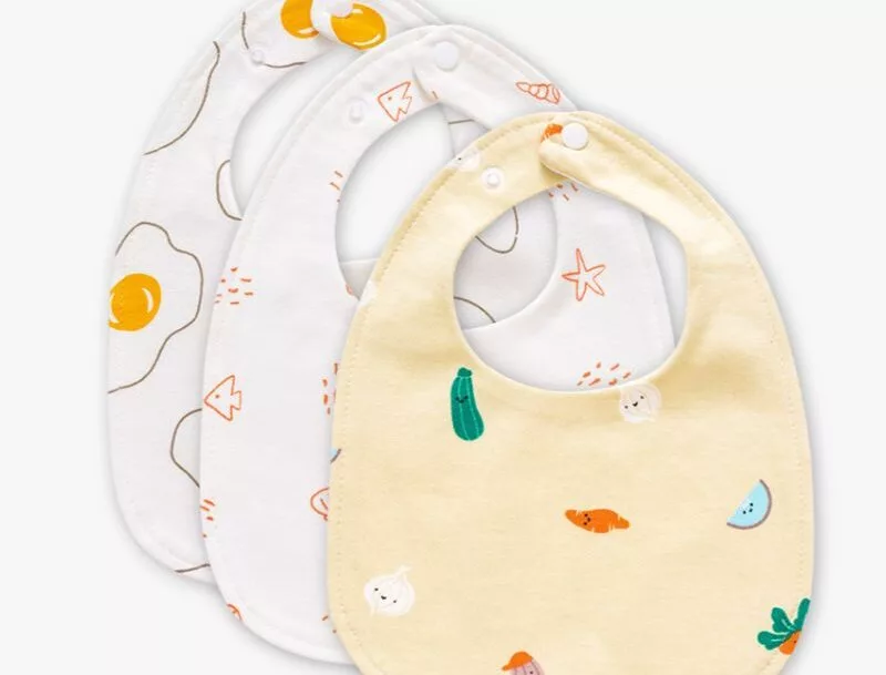 Seaside Brunch Baby Bibs Set