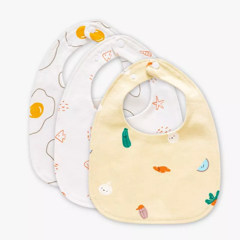 Seaside Brunch Baby Bibs Set