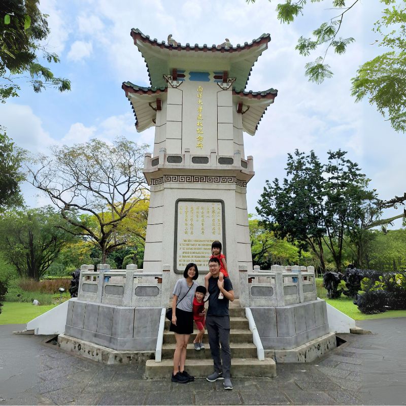 Kaiby Family 2024 Adeline & Family at NTU 2024