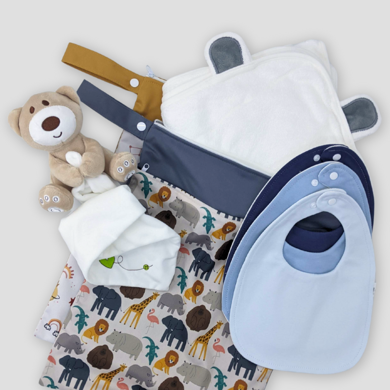 Back-to-School (Blue) Baby Gift Set