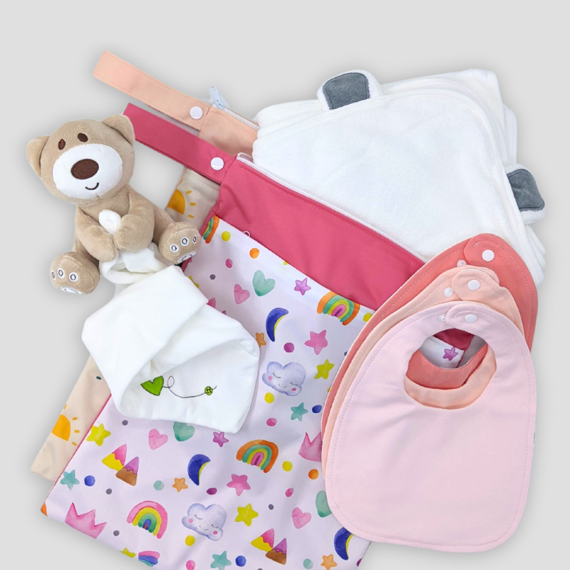 Back-to-School (Pink) Baby Gift Set