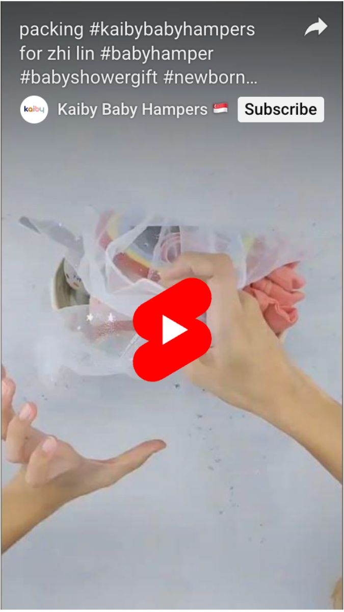 Kaiby Baby Hamper Packaging Video 1