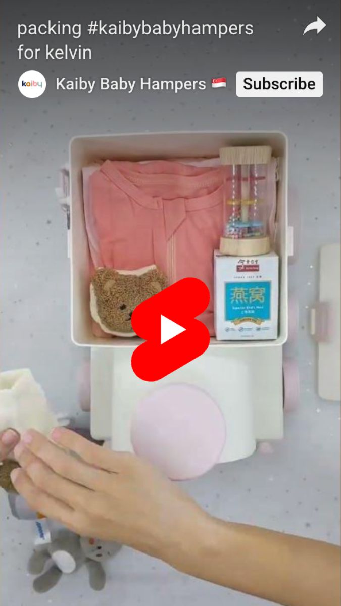 Kaiby Baby Hamper Packaging Video 2
