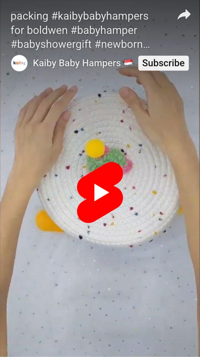 Kaiby Baby Hamper Packaging Video 3