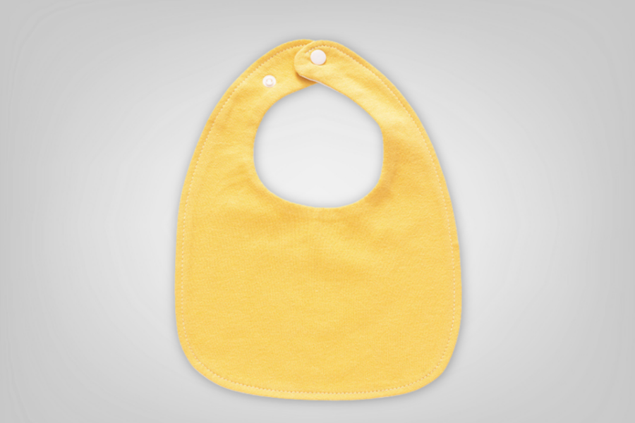 Baby Bib (Yellow)