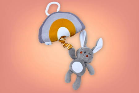 Bunny Rainbow Lullaby Toy