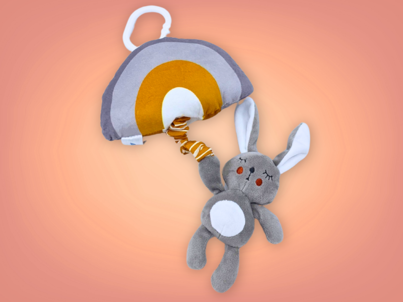 Bunny Rainbow Lullaby Toy