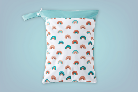 Mini Rainbow Wet Bag