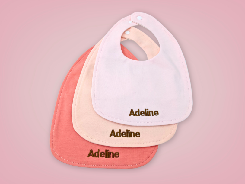 Personalised Princess Baby Bibs Set Gentleman Baby Bibs Set