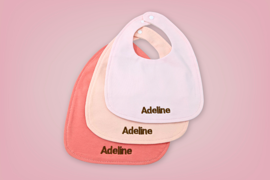 Personalised Princess Baby Bibs Set Gentleman Baby Bibs Set