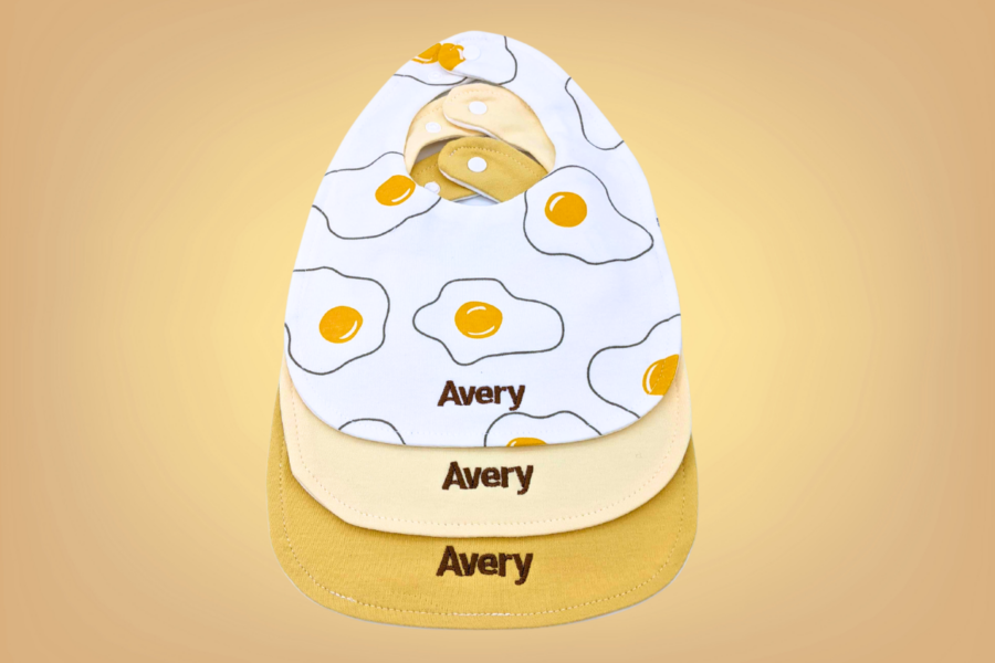 Sunshine Baby Bibs Set (Personalised)