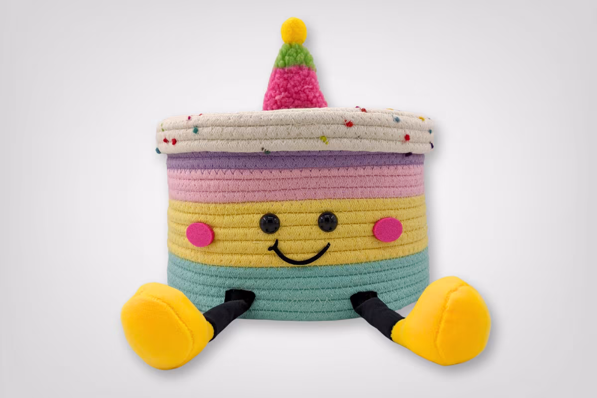 Rainbow Cake Basket Rainbow Cake Basket Baby Hamper Packaging