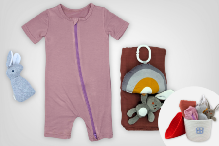 Rose Train Hamper