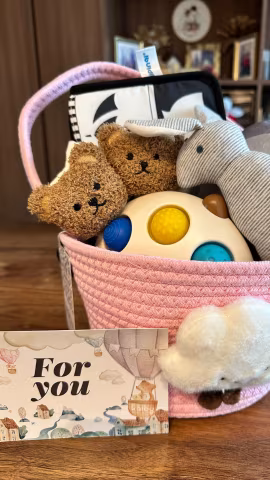 photo review pink baby basket sep 2025