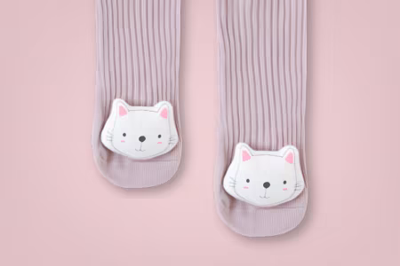 Sweet Kitten Baby Socks