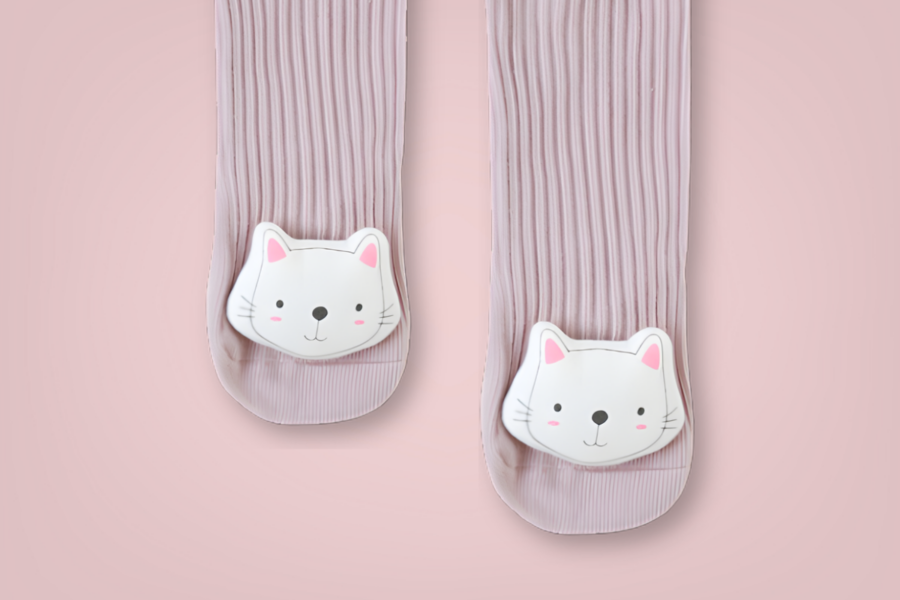 Sweet Kitten Baby Socks