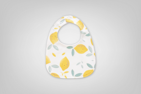 Zesty Lemon Baby Bib