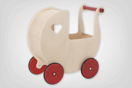 The Nordic Wooden Toy Carriage