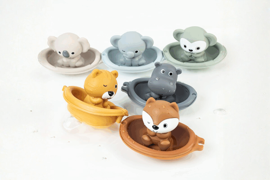Animal Boats Bath Toys 2