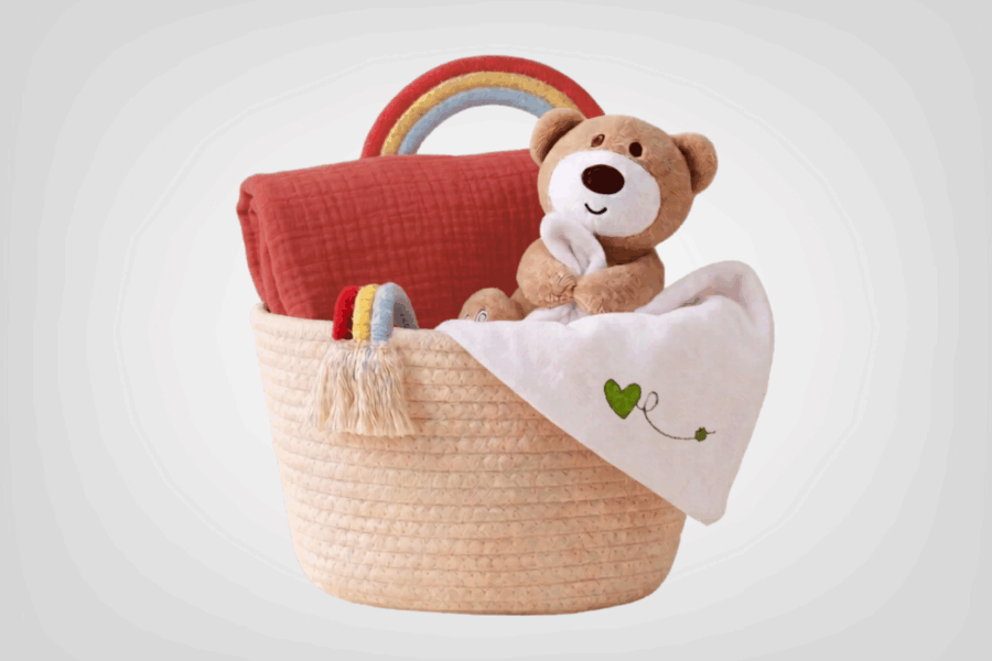 Kaiby Mini Hamper – Dusty Rose