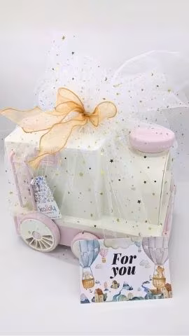 Kaiby Little Princess Choo Choo Train Wrapped