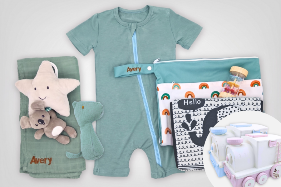 Lullaby In The Canopy Train Hamper