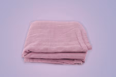 Pastel Taro Bamboo Muslin Swaddle Blanket